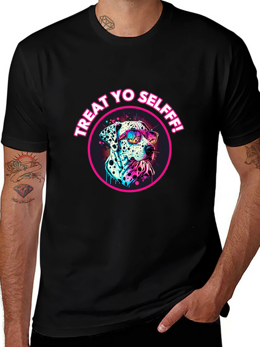 Treat Yo Selfff! Dalmatian Graphic Tee