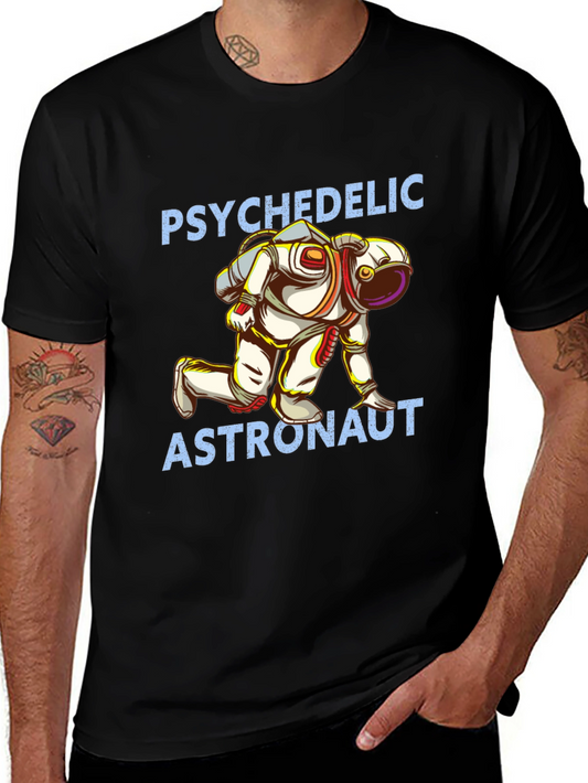 Psychedelic Astronaut Graphic T-Shirt
