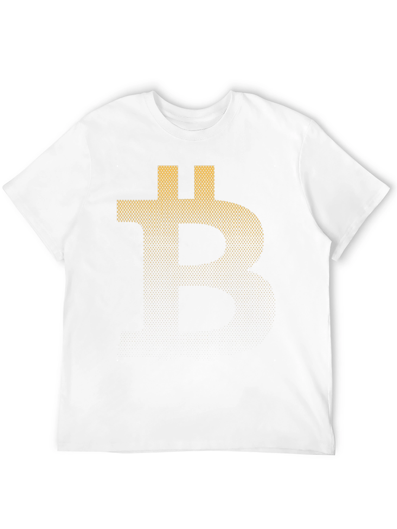 Bitcoin Dot Design T-Shirt
