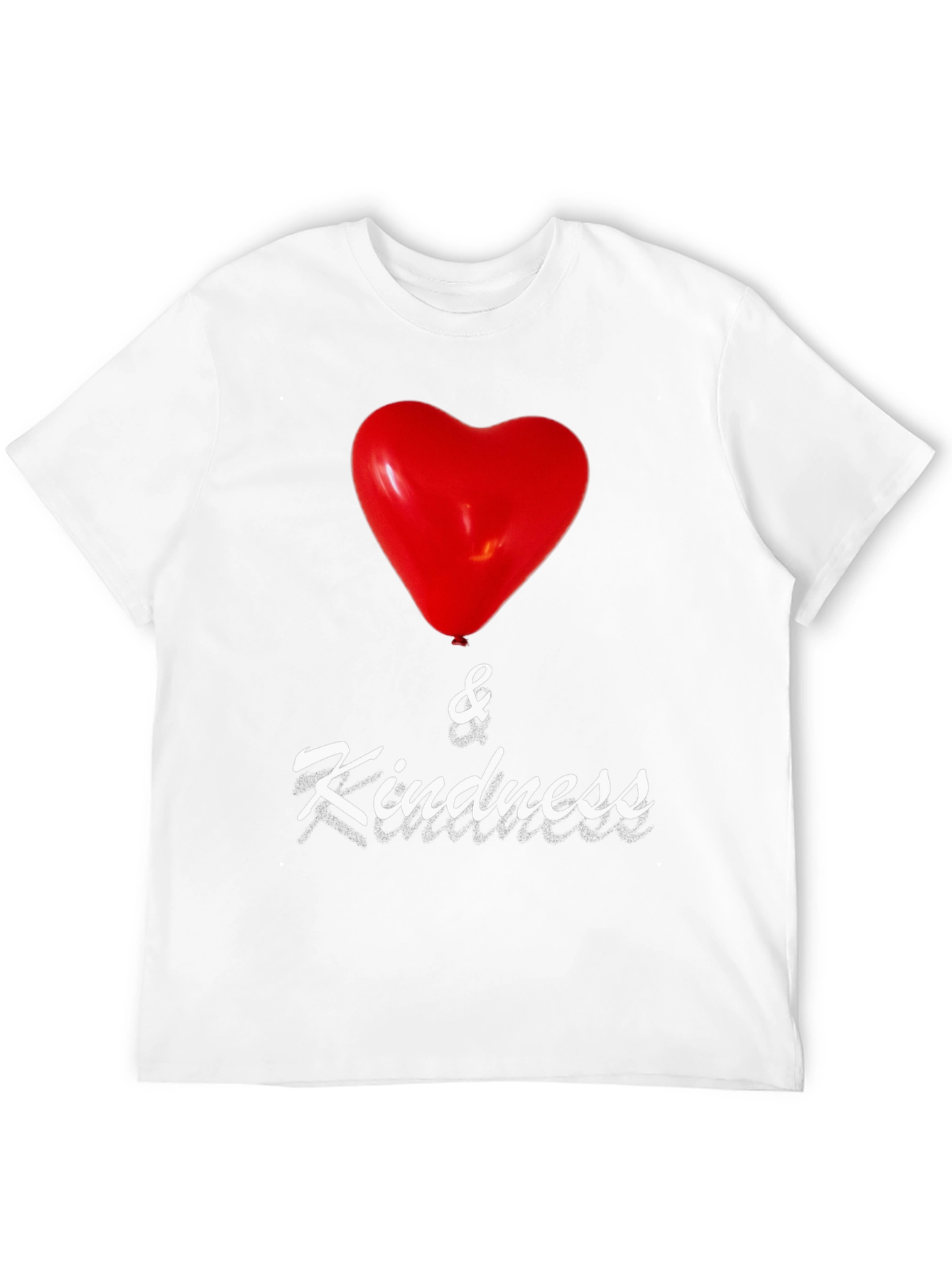 Heart & Kindness Black T-Shirt
