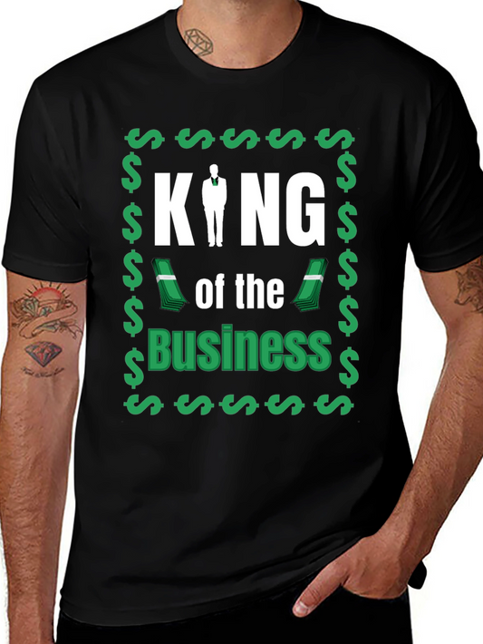 King of Business Graphic T-Shirt