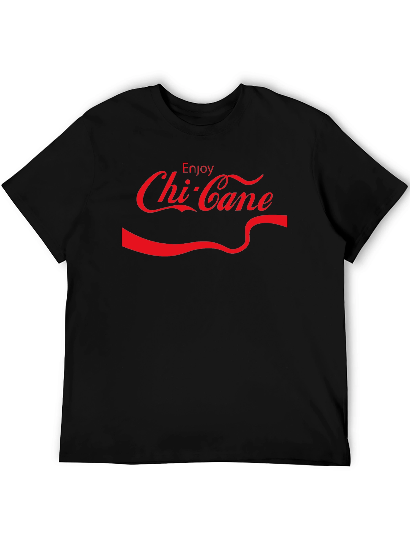 Chi-Cane Black Tee - Enjoy Chi-Cane T-Shirt