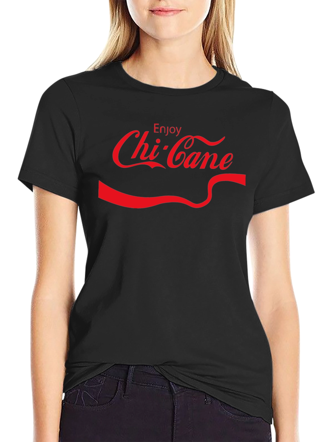 Chi-Cane Black Tee - Enjoy Chi-Cane T-Shirt