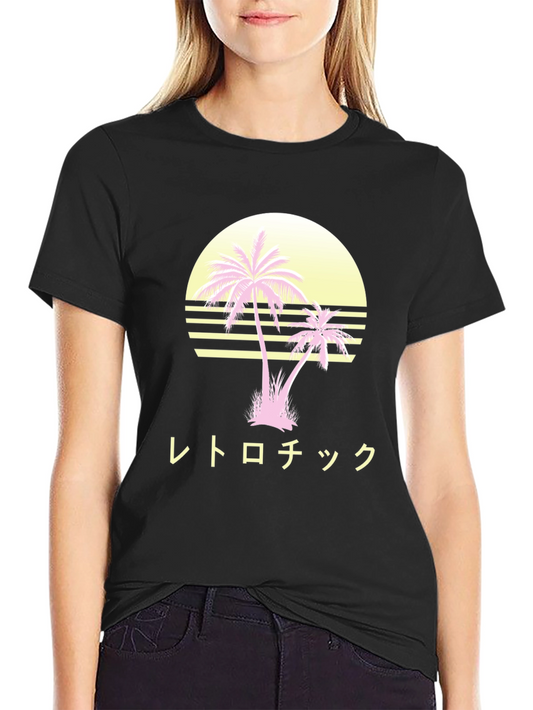 Retro Wave Palm Tree T-Shirt