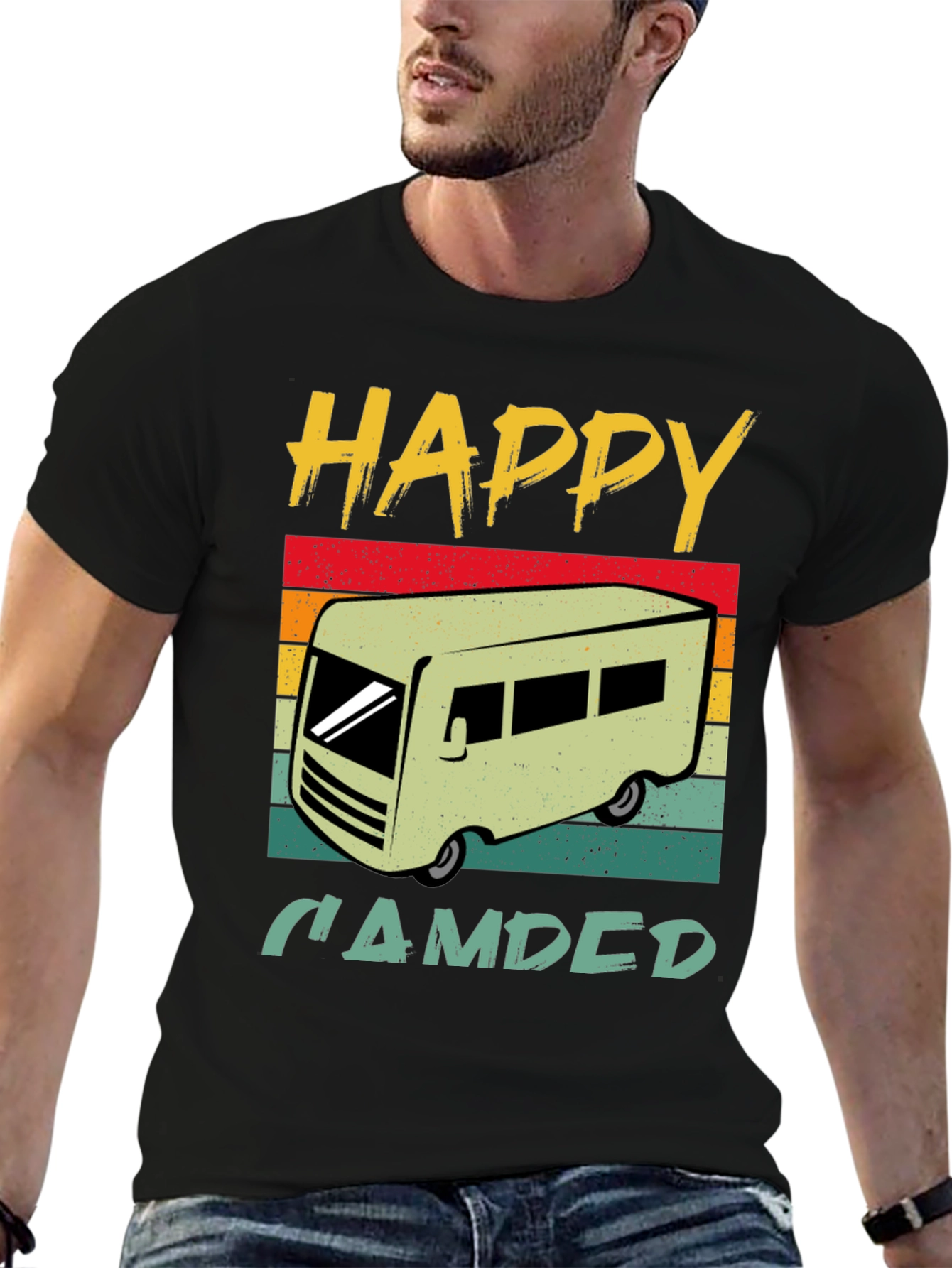 Happy Camper Graphic T-Shirt