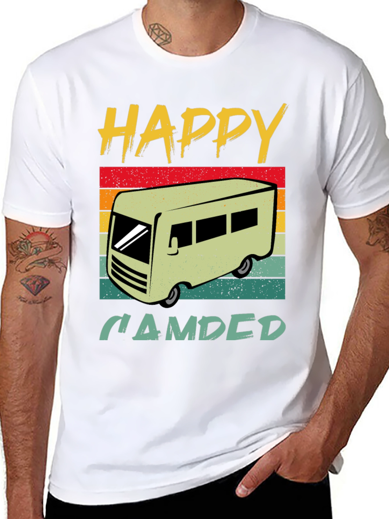 Happy Camper Graphic T-Shirt