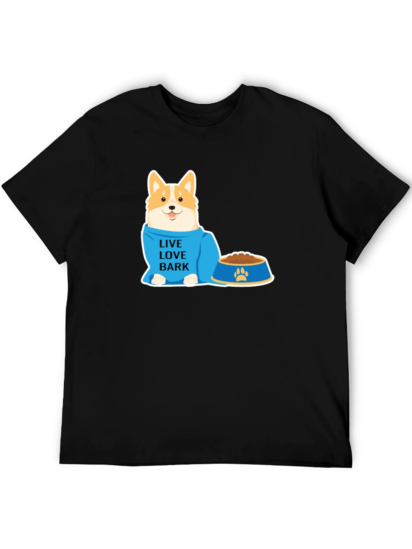 Live Love Bark Dog T-Shirt - Pet Lover Tee