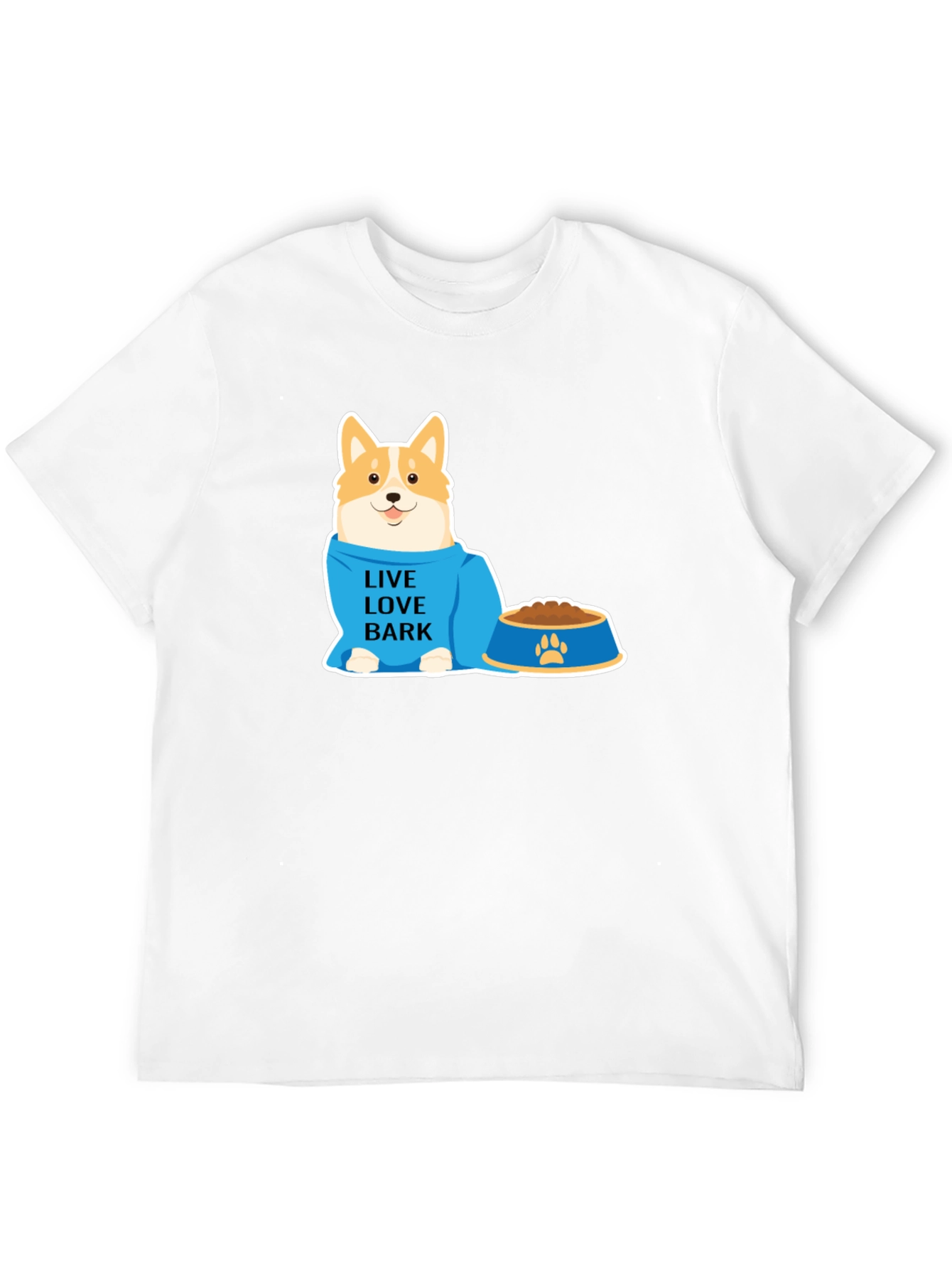 Live Love Bark Dog T-Shirt - Pet Lover Tee