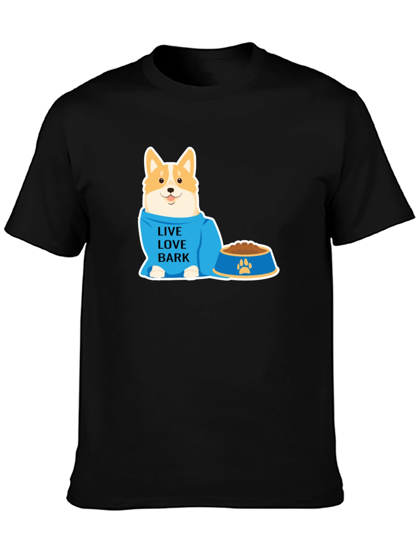 Live Love Bark Dog T-Shirt - Pet Lover Tee