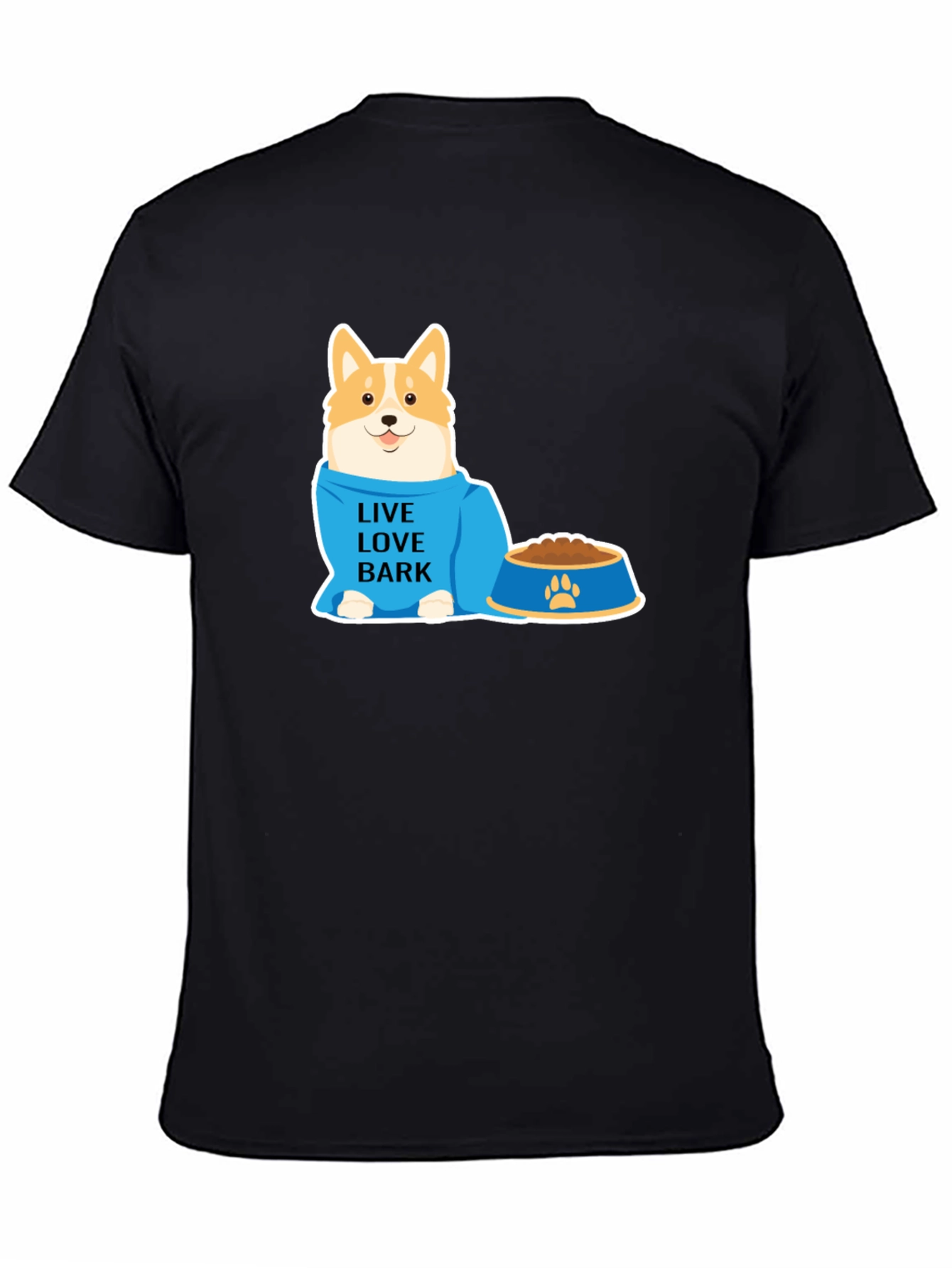 Live Love Bark Dog T-Shirt - Pet Lover Tee
