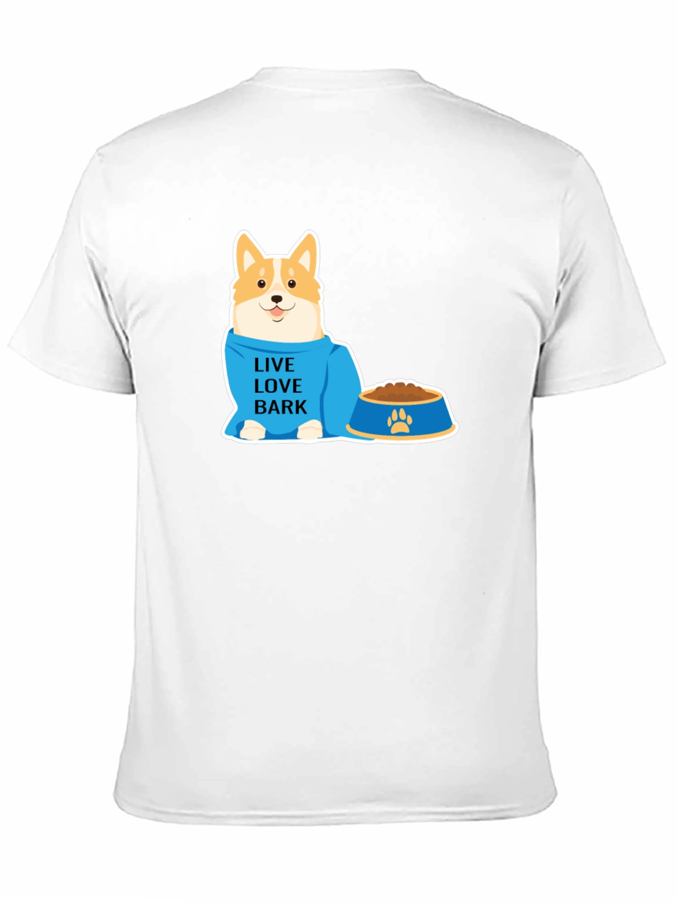 Live Love Bark Dog T-Shirt - Pet Lover Tee