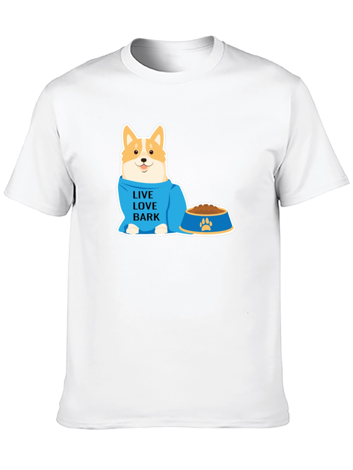 Live Love Bark Dog T-Shirt - Pet Lover Tee