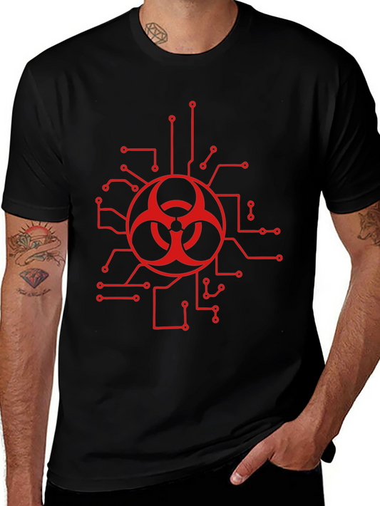 Biohazard Circuit Black T-Shirt