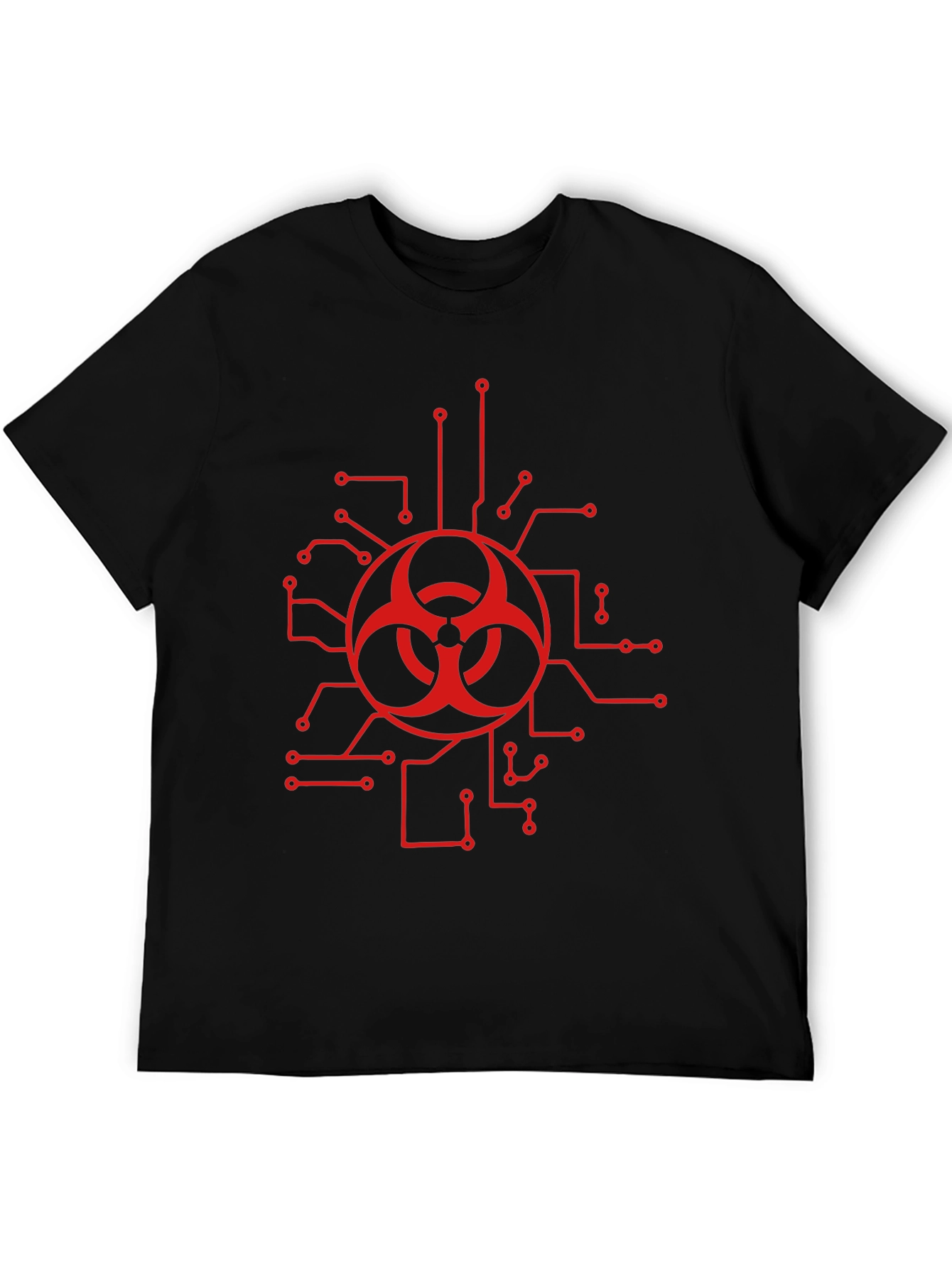 Biohazard Circuit Black T-Shirt