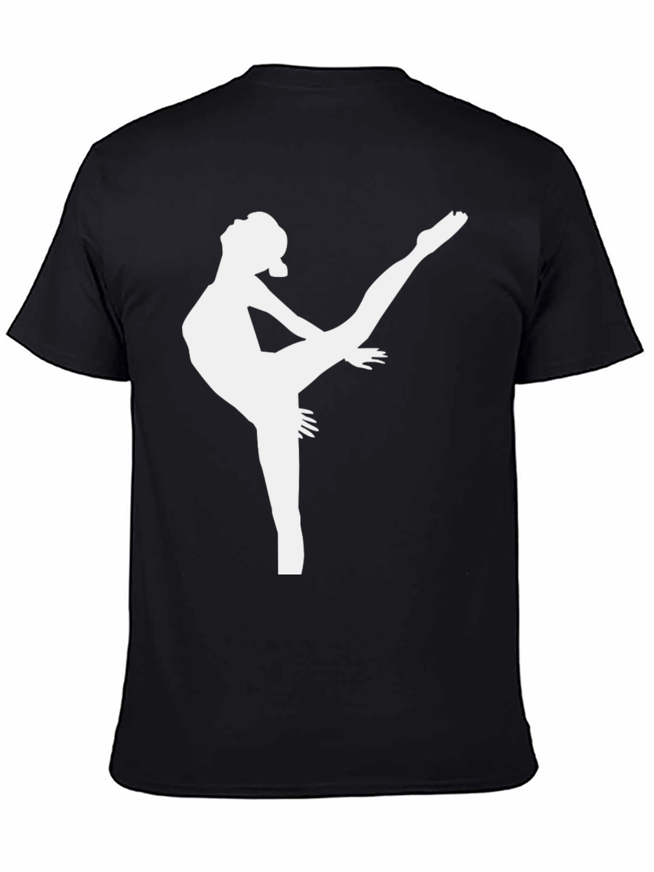 Gymnast Silhouette Graphic T-Shirt