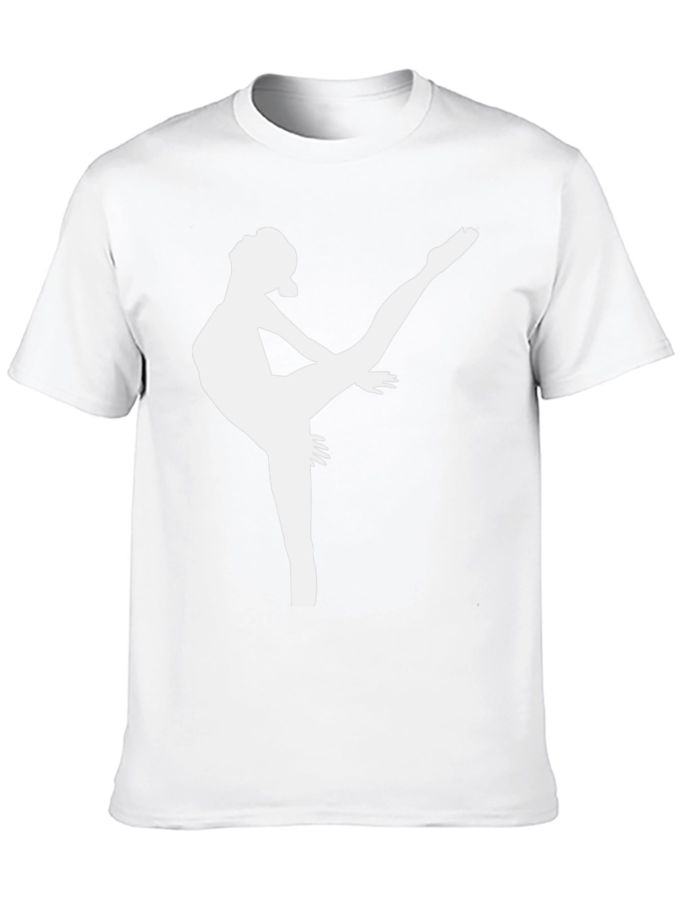 Gymnast Silhouette Graphic T-Shirt