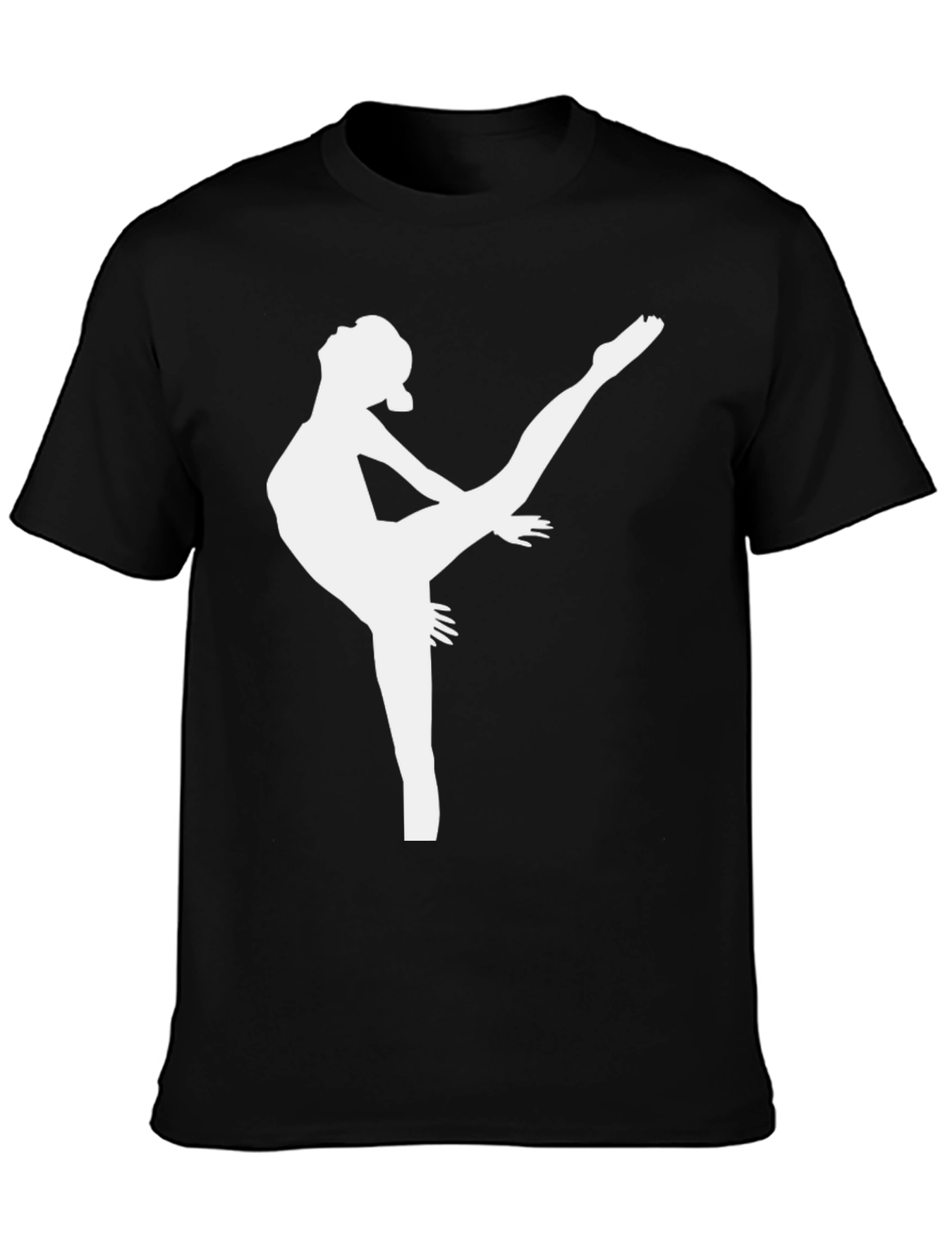 Gymnast Silhouette Graphic T-Shirt