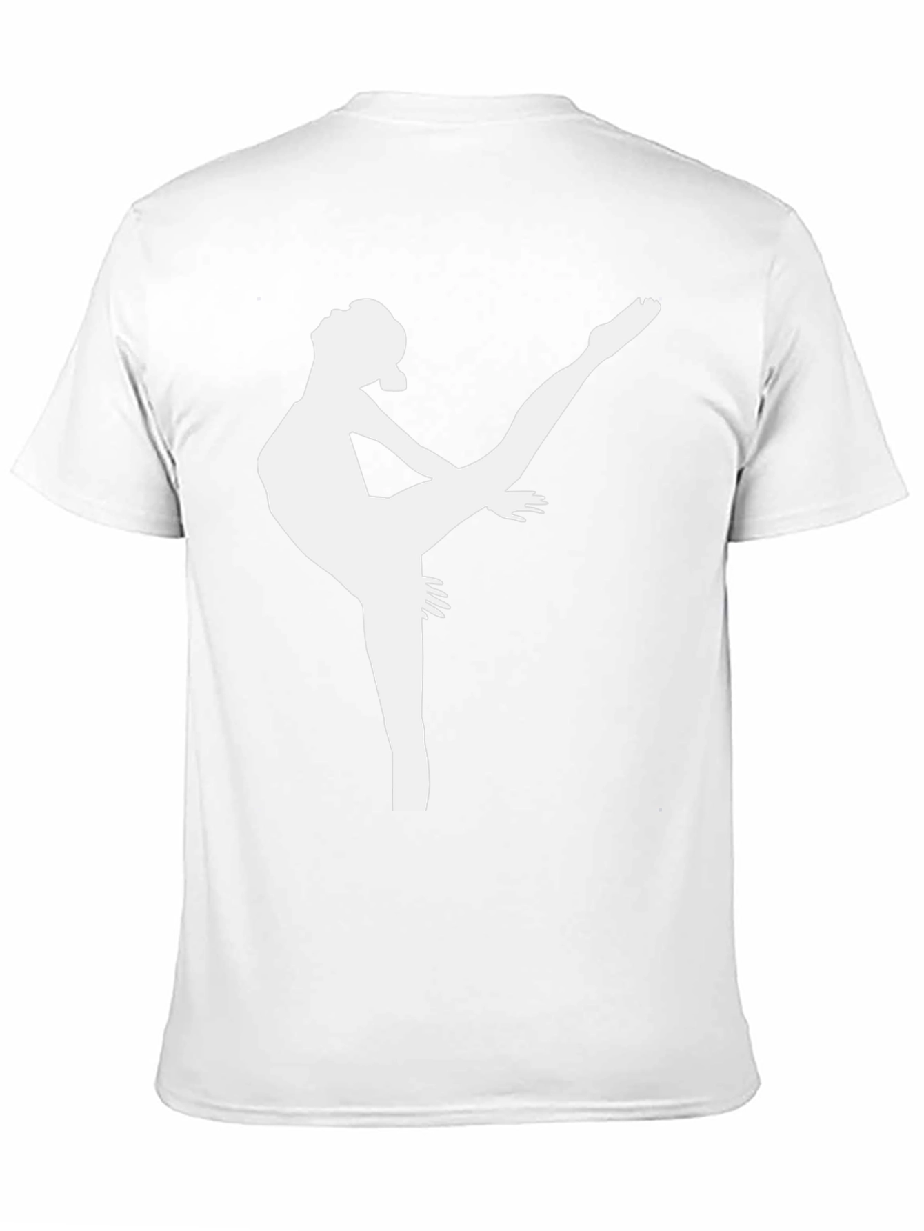 Gymnast Silhouette Graphic T-Shirt