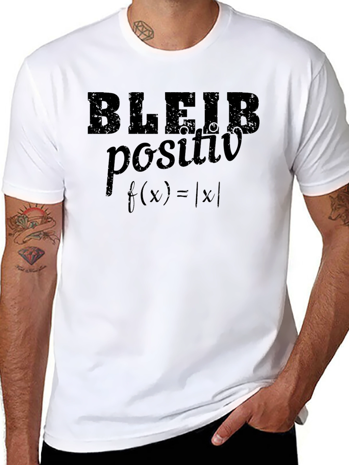 Stay Positive Absolute Value T-Shirt