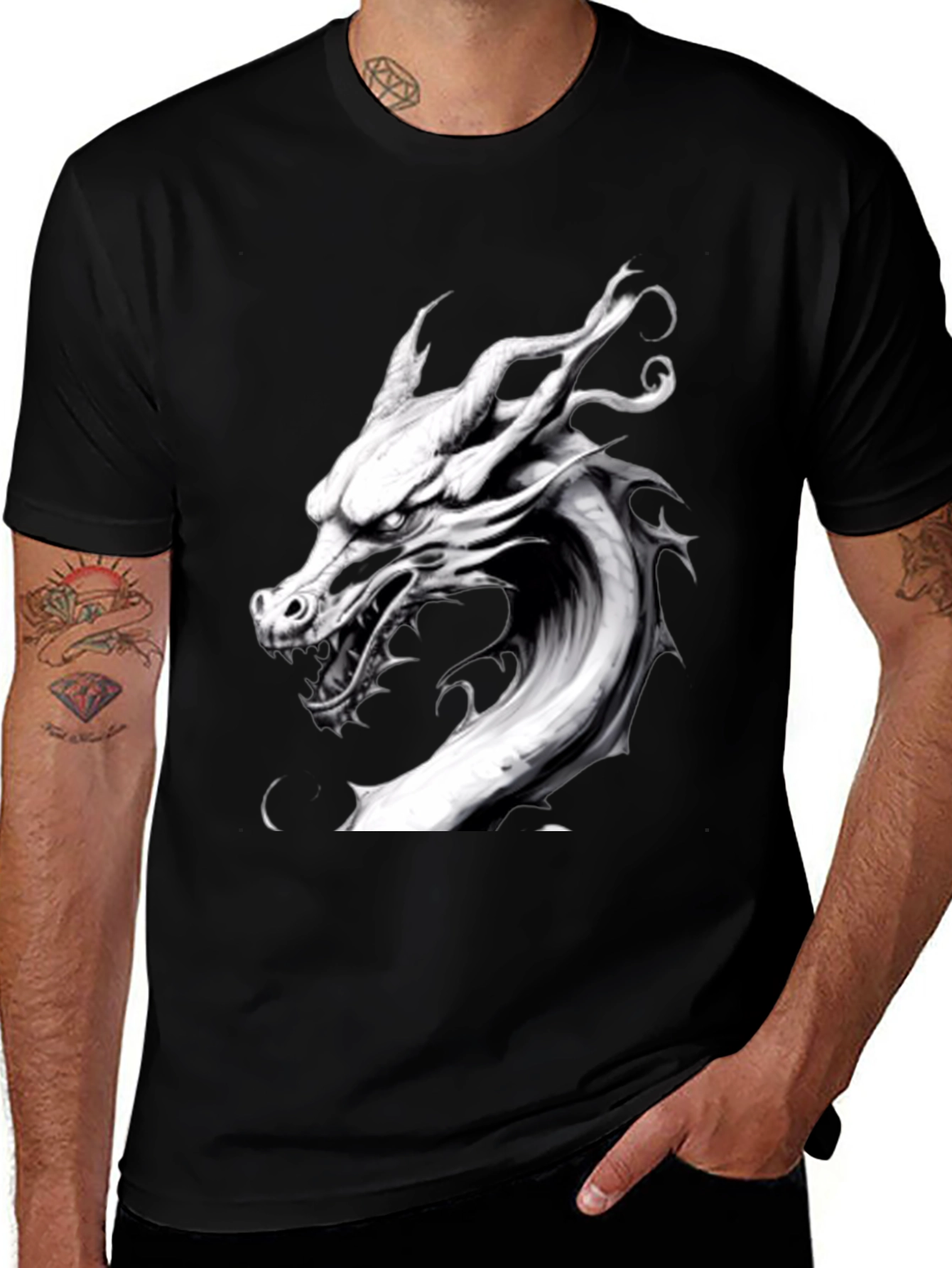 Dragon Graphic Tee - Unleash Your Inner Mythical Beast