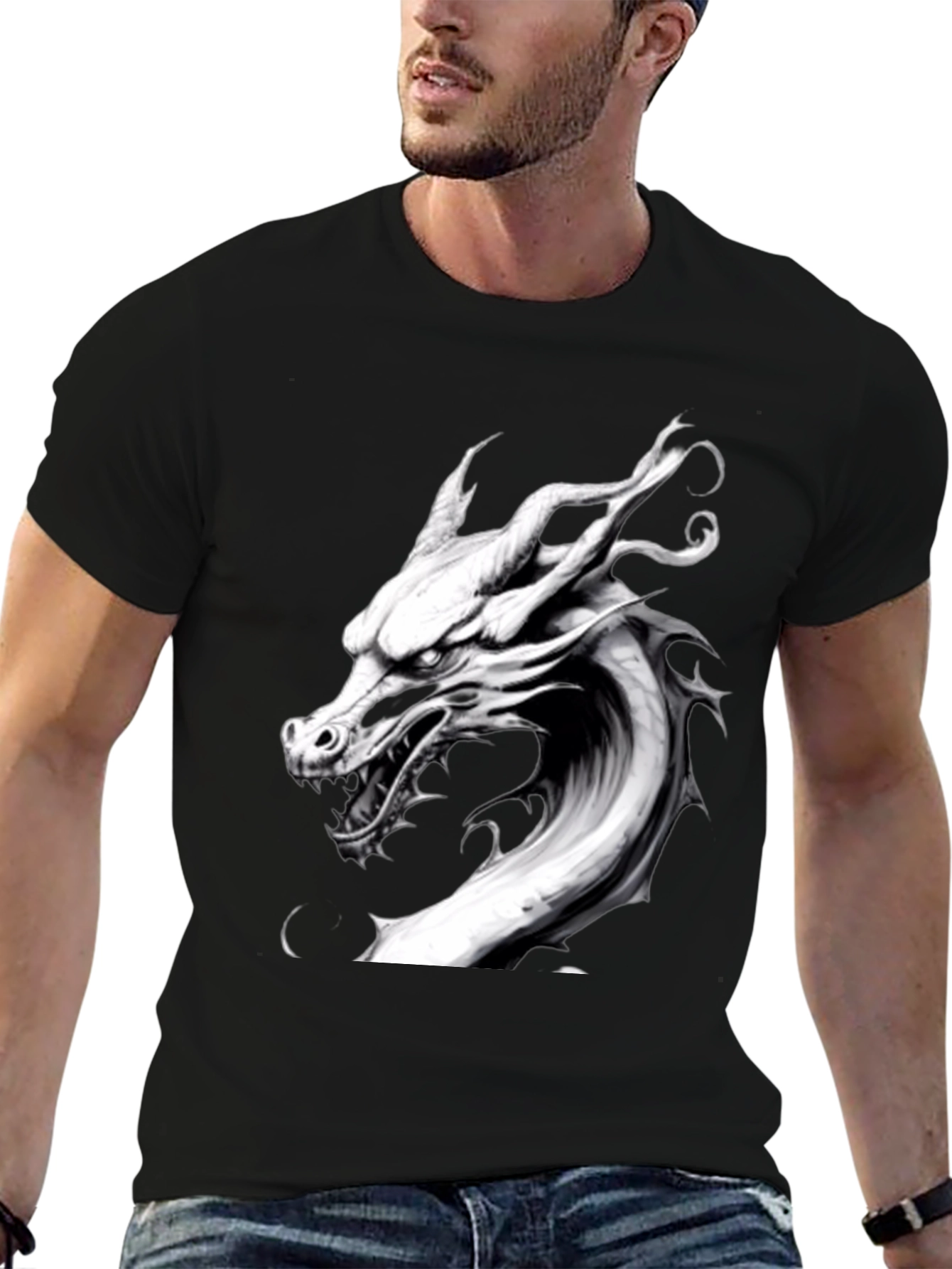 Dragon Graphic Tee - Unleash Your Inner Mythical Beast