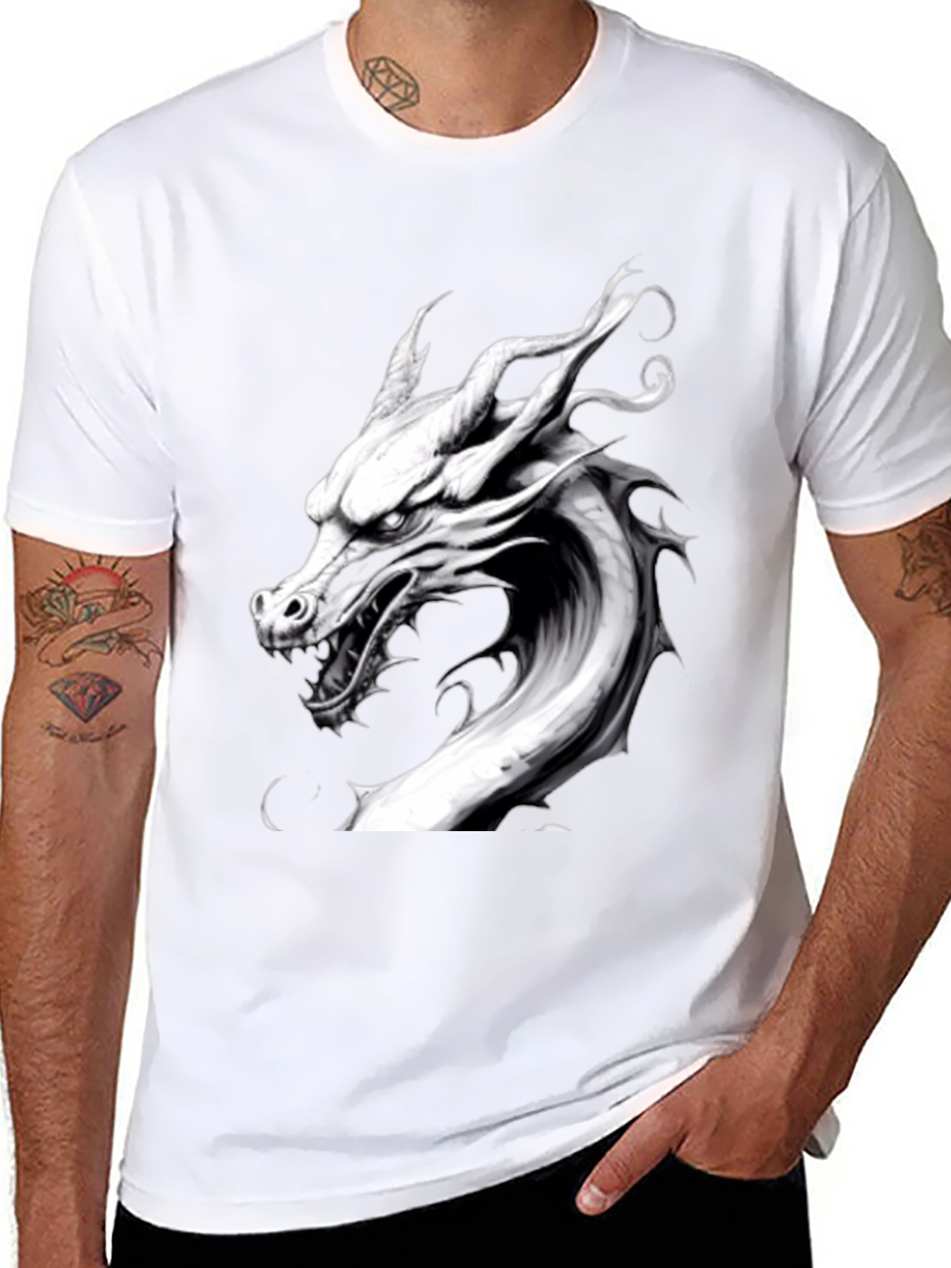 Dragon Graphic Tee - Unleash Your Inner Mythical Beast