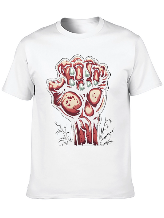 Zombie Hand Graphic Black T-Shirt