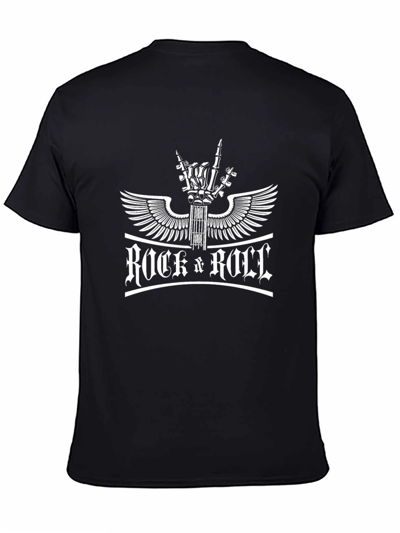 Rock n Roll Skeleton Hand T-Shirt