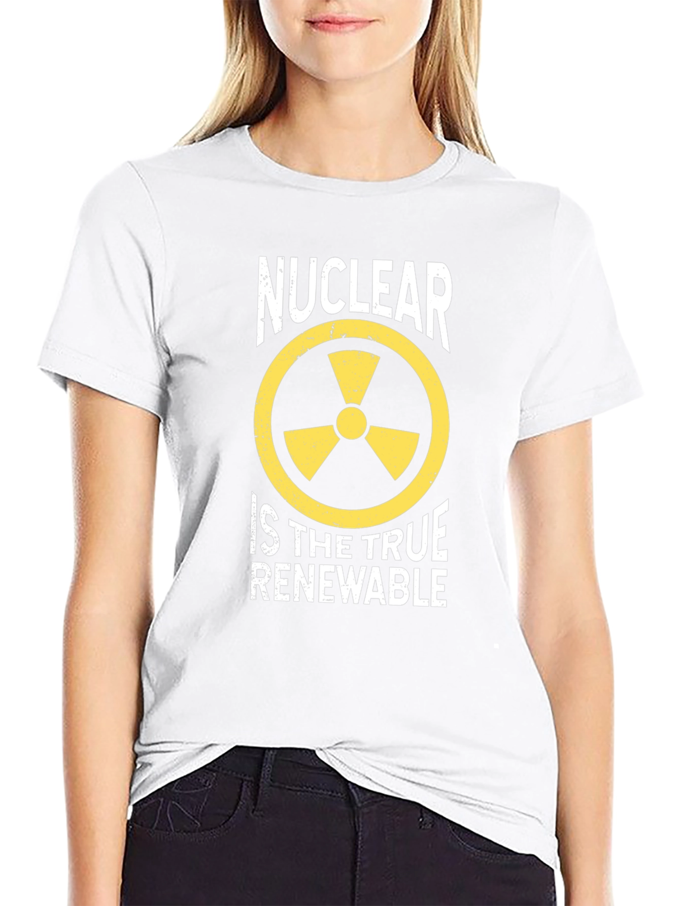 Nuclear Energy T-Shirt - Renewable Energy Statement