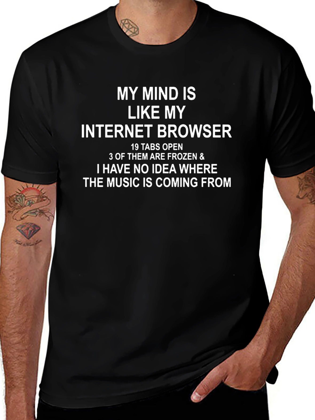 Funny Internet Browser Mind T-Shirt