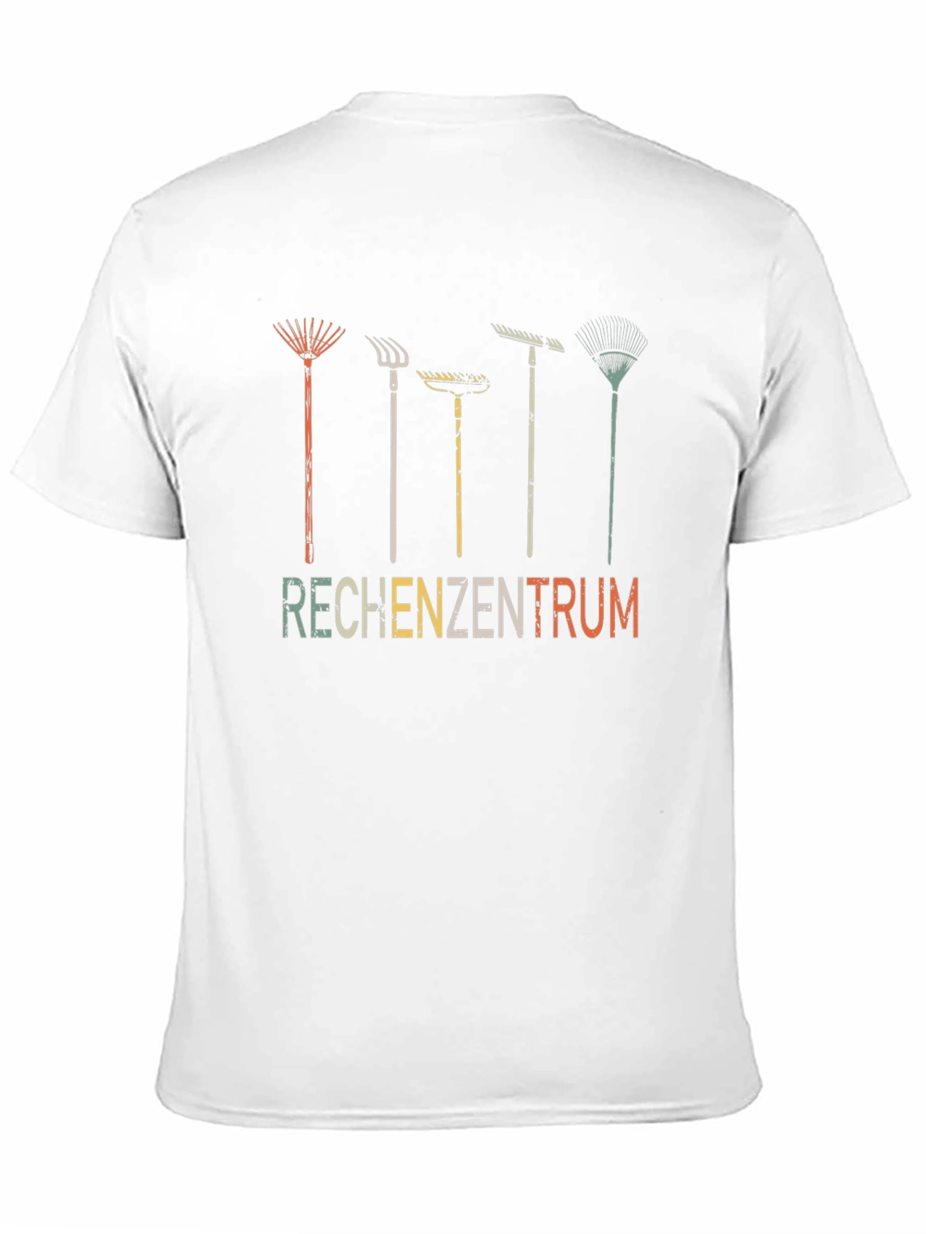 Rechenzentrum T-Shirt - Gardener Rakes Graphic Tee