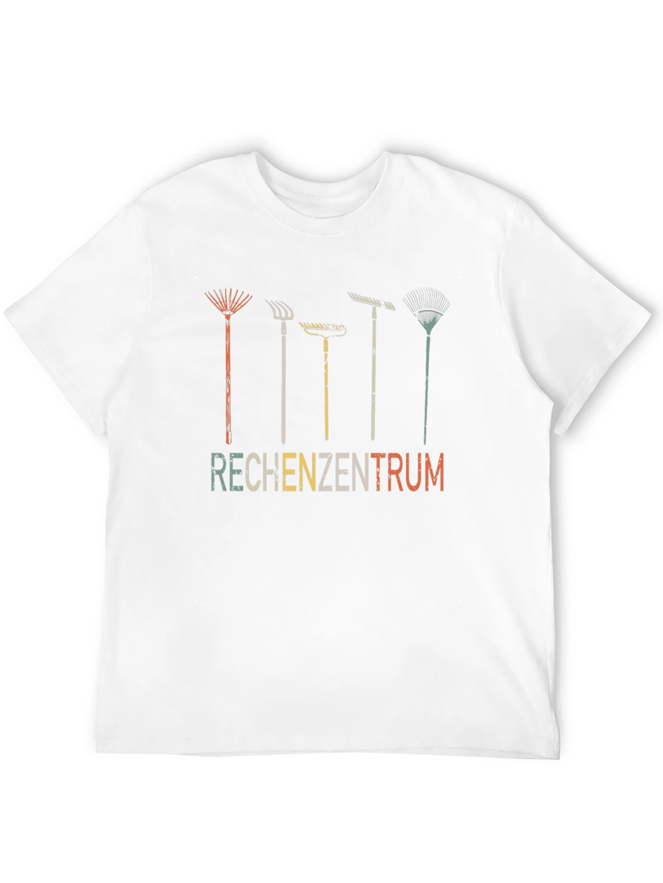 Rechenzentrum T-Shirt - Gardener Rakes Graphic Tee