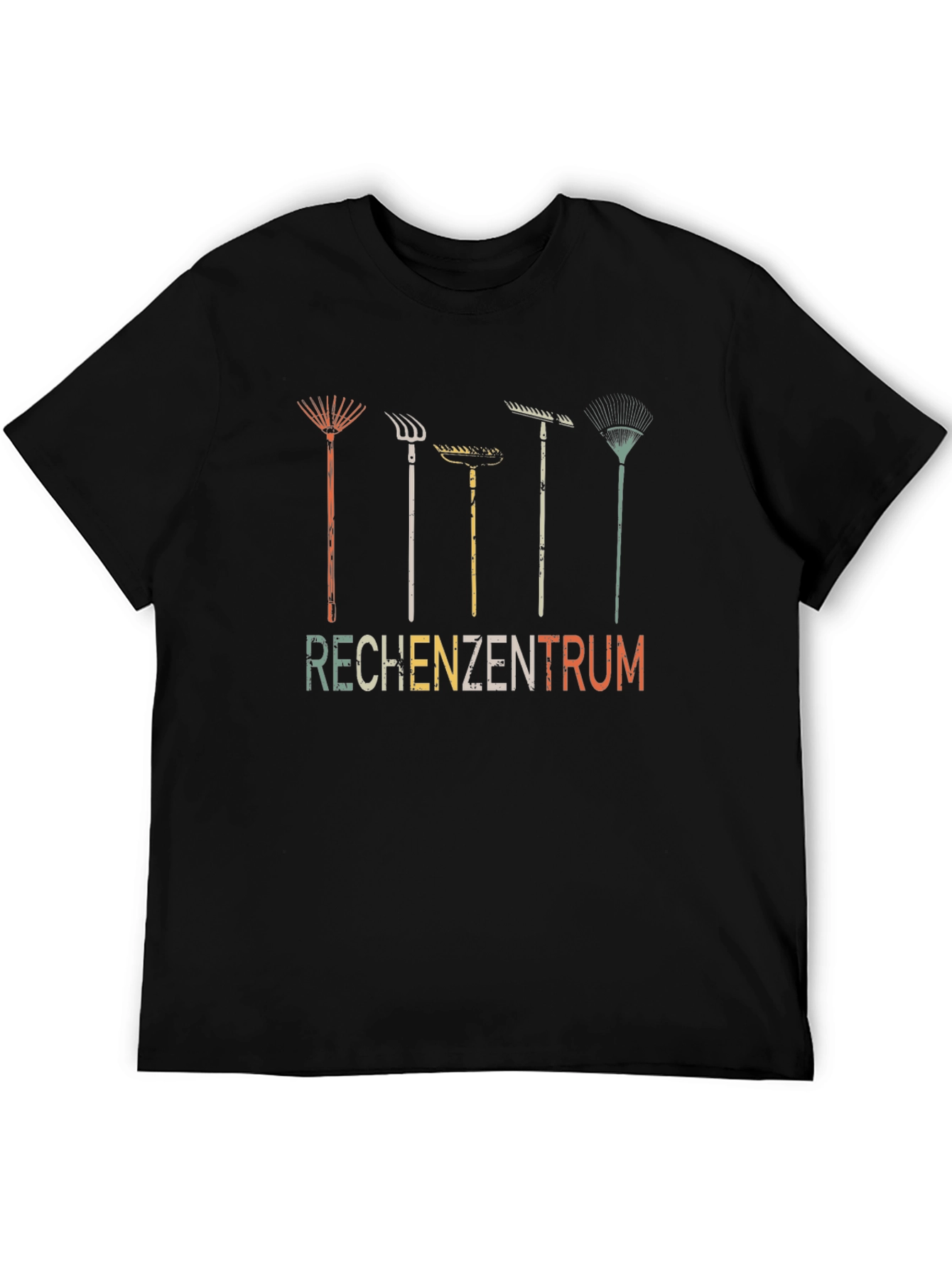 Rechenzentrum T-Shirt - Gardener Rakes Graphic Tee
