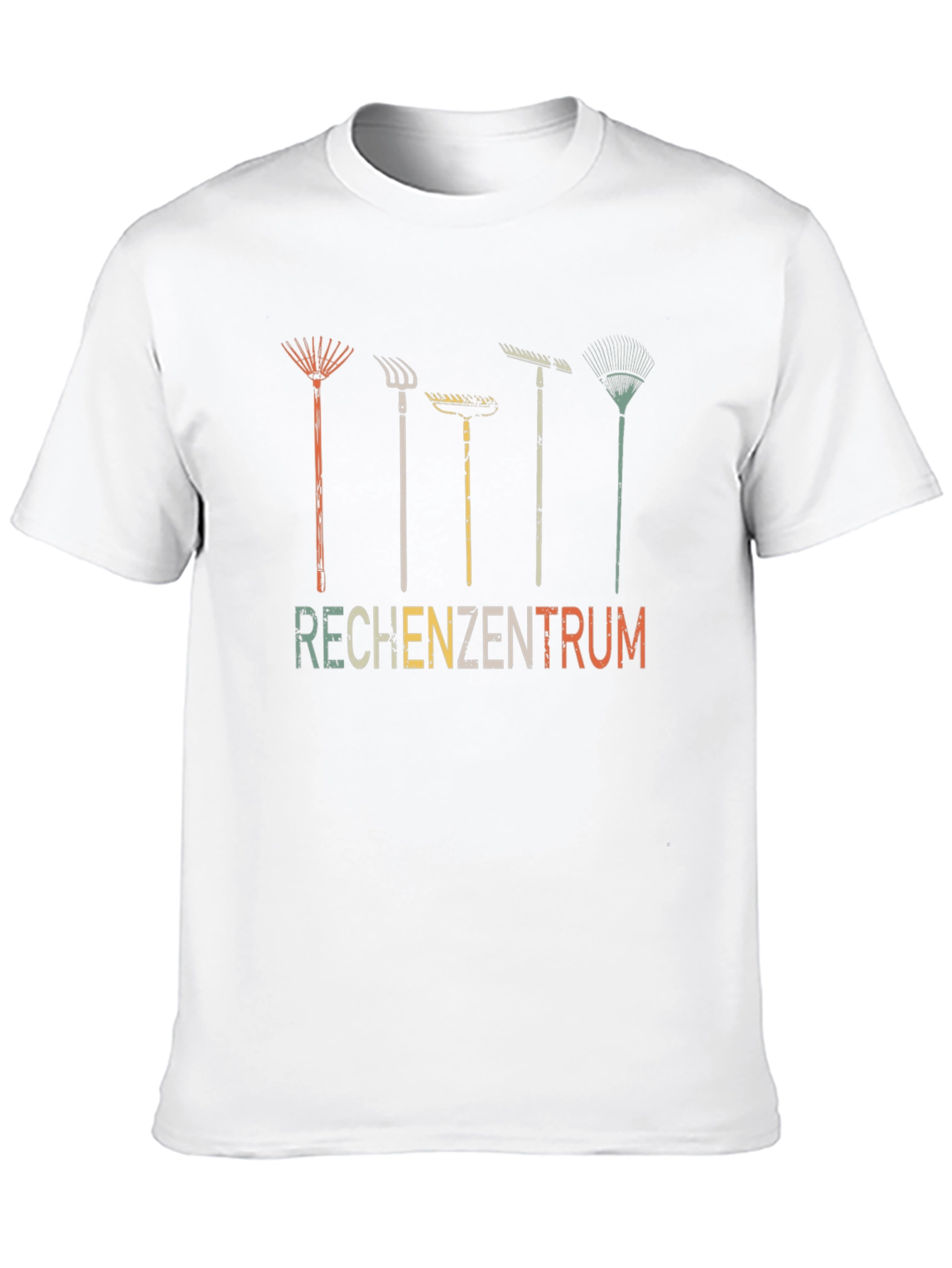 Rechenzentrum T-Shirt - Gardener Rakes Graphic Tee