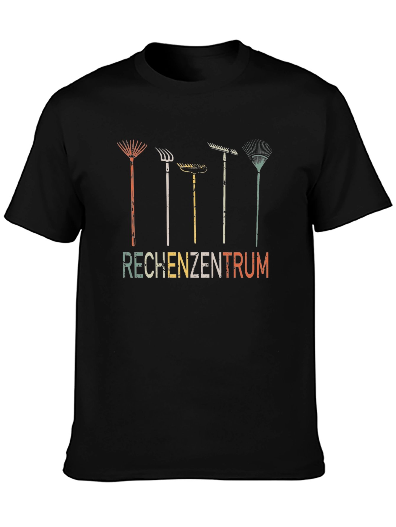 Rechenzentrum T-Shirt - Gardener Rakes Graphic Tee