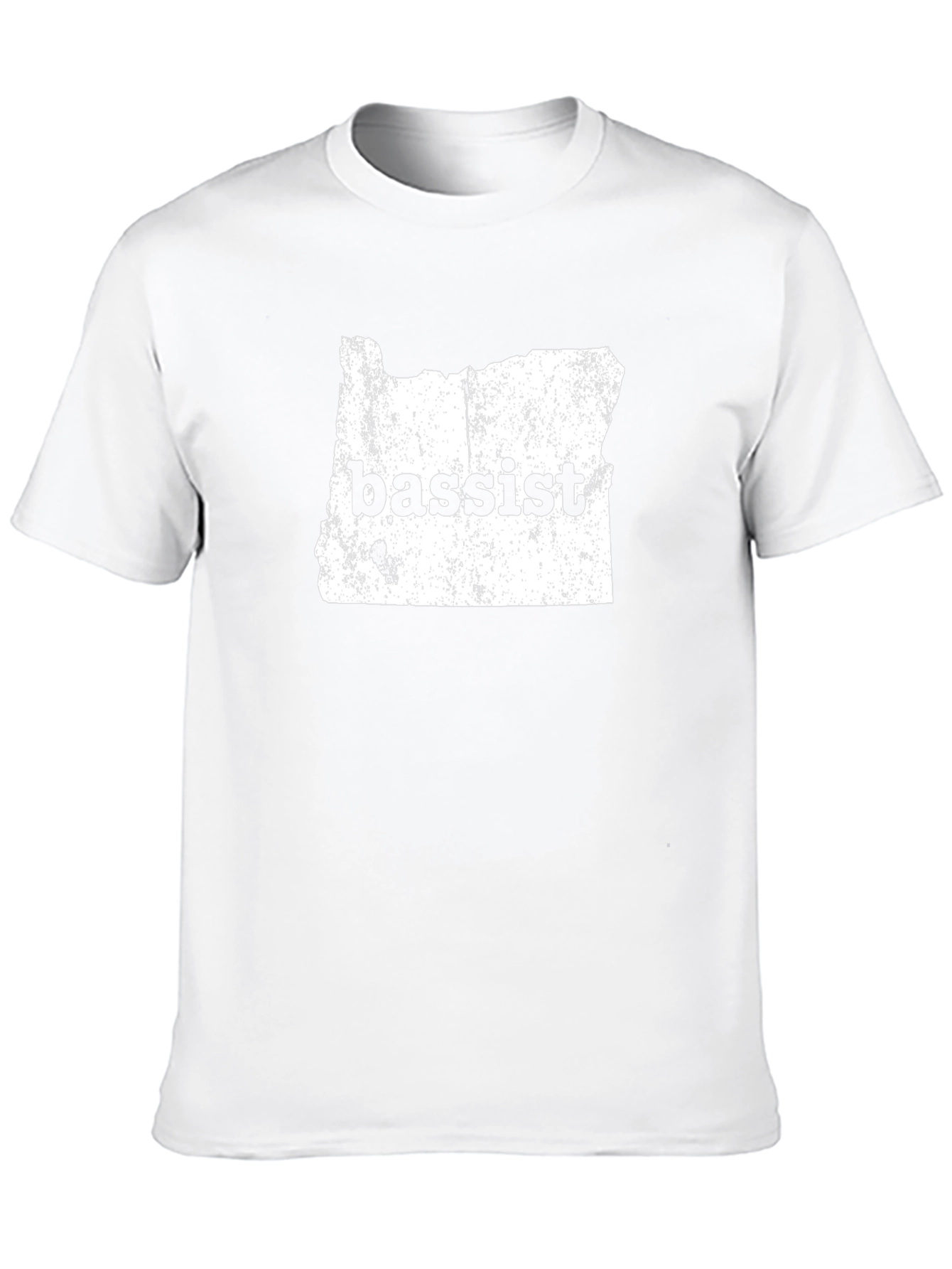 Oregon Bassist Graphic Tee - Black Cotton T-Shirt