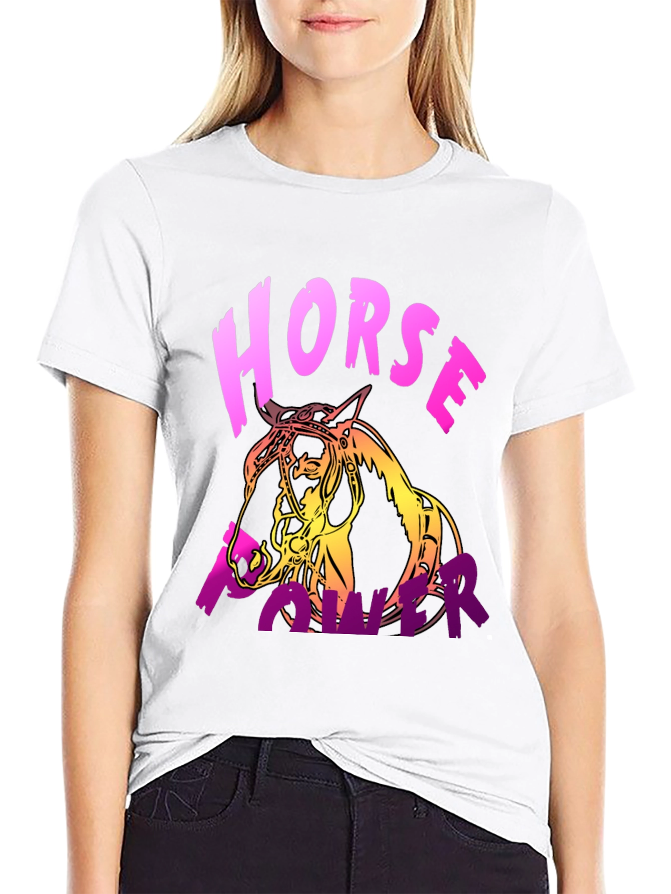 Horse Power T-Shirt - Graphic Tee