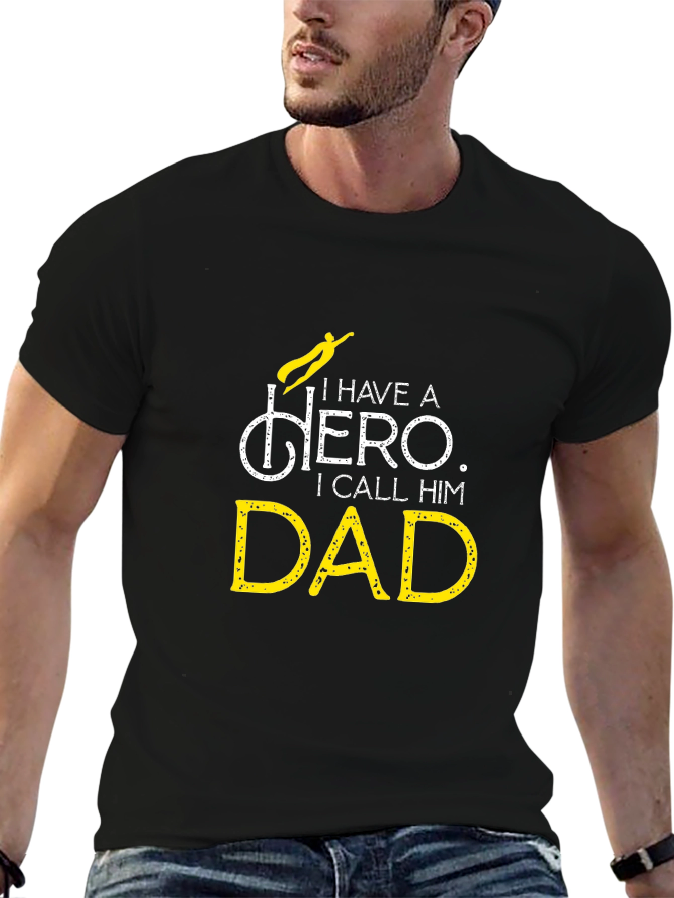 Hero Dad T-Shirt - Fathers Day Gift