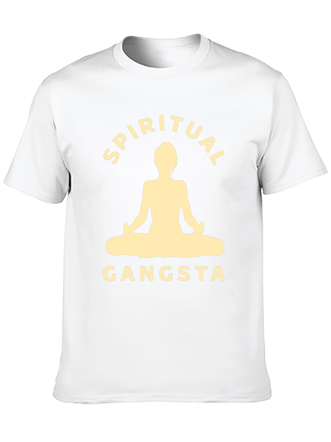Spiritual Gangsta Black Graphic T-Shirt