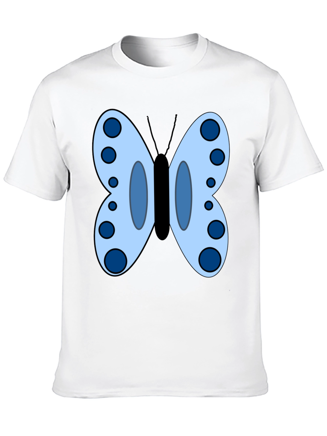 Butterfly Graphic T-Shirt - Black