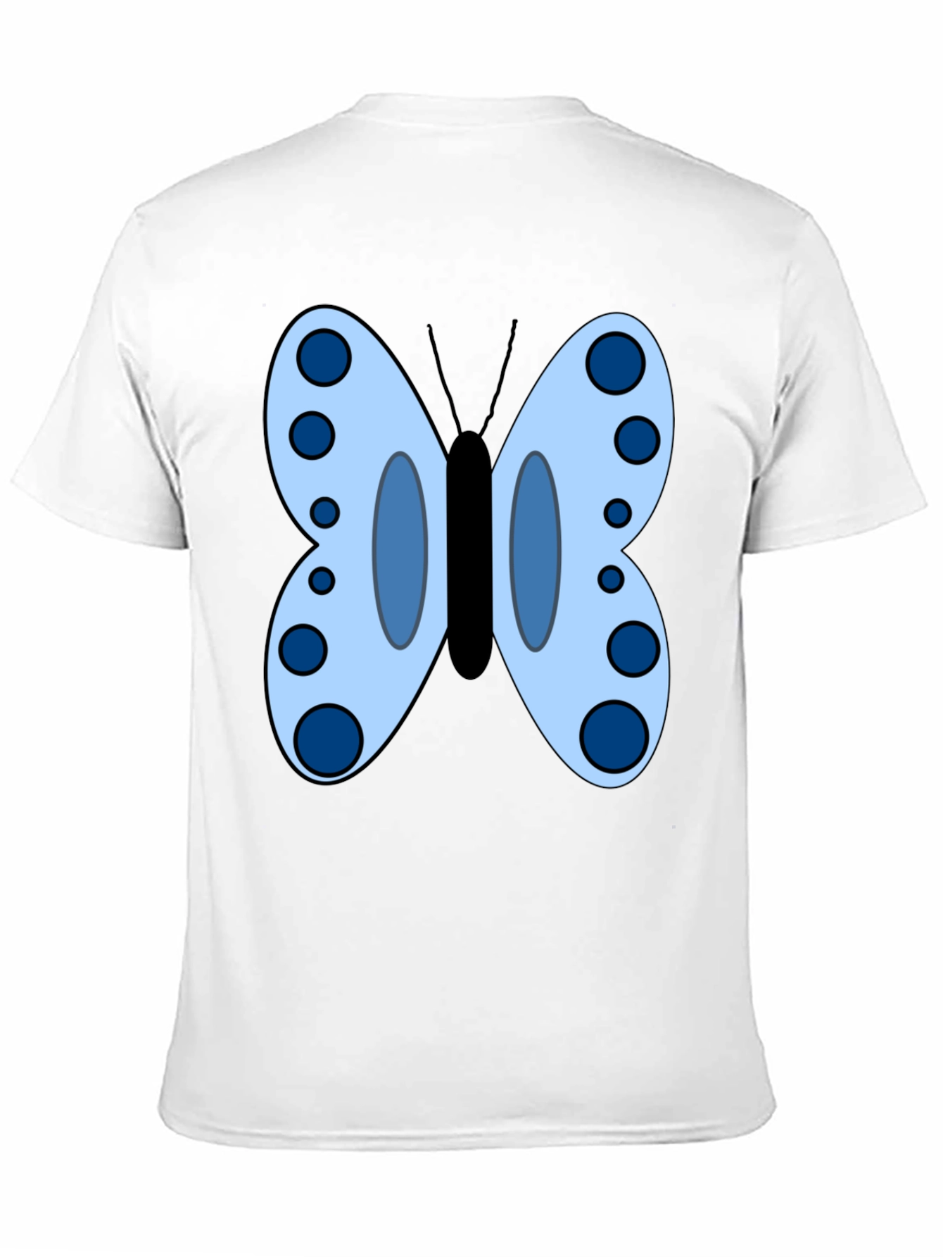 Butterfly Graphic T-Shirt - Black