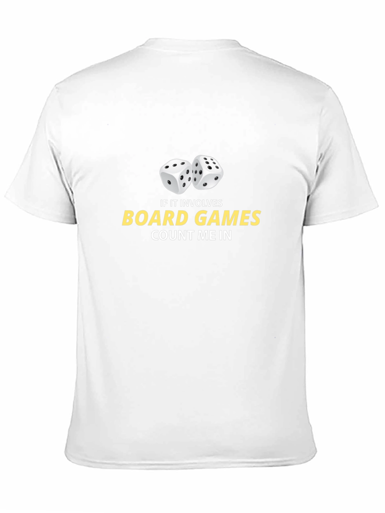 Board Games Dice Graphic Tee - Count Me In