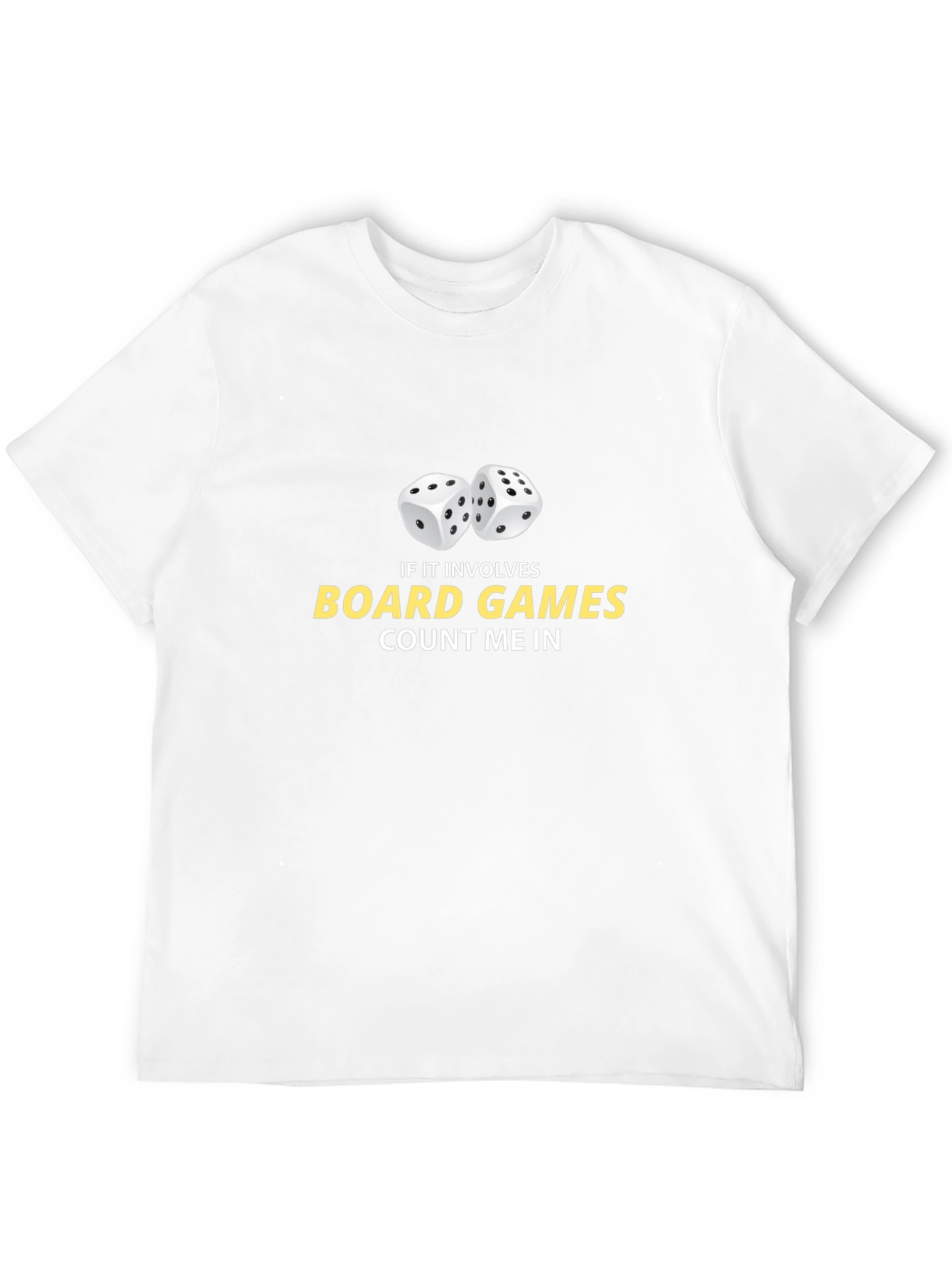 Board Games Dice Graphic Tee - Count Me In