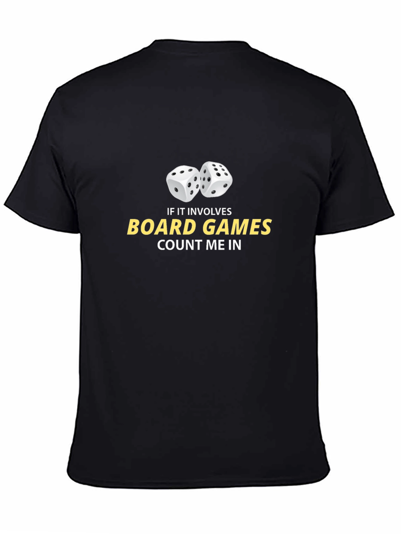 Board Games Dice Graphic Tee - Count Me In