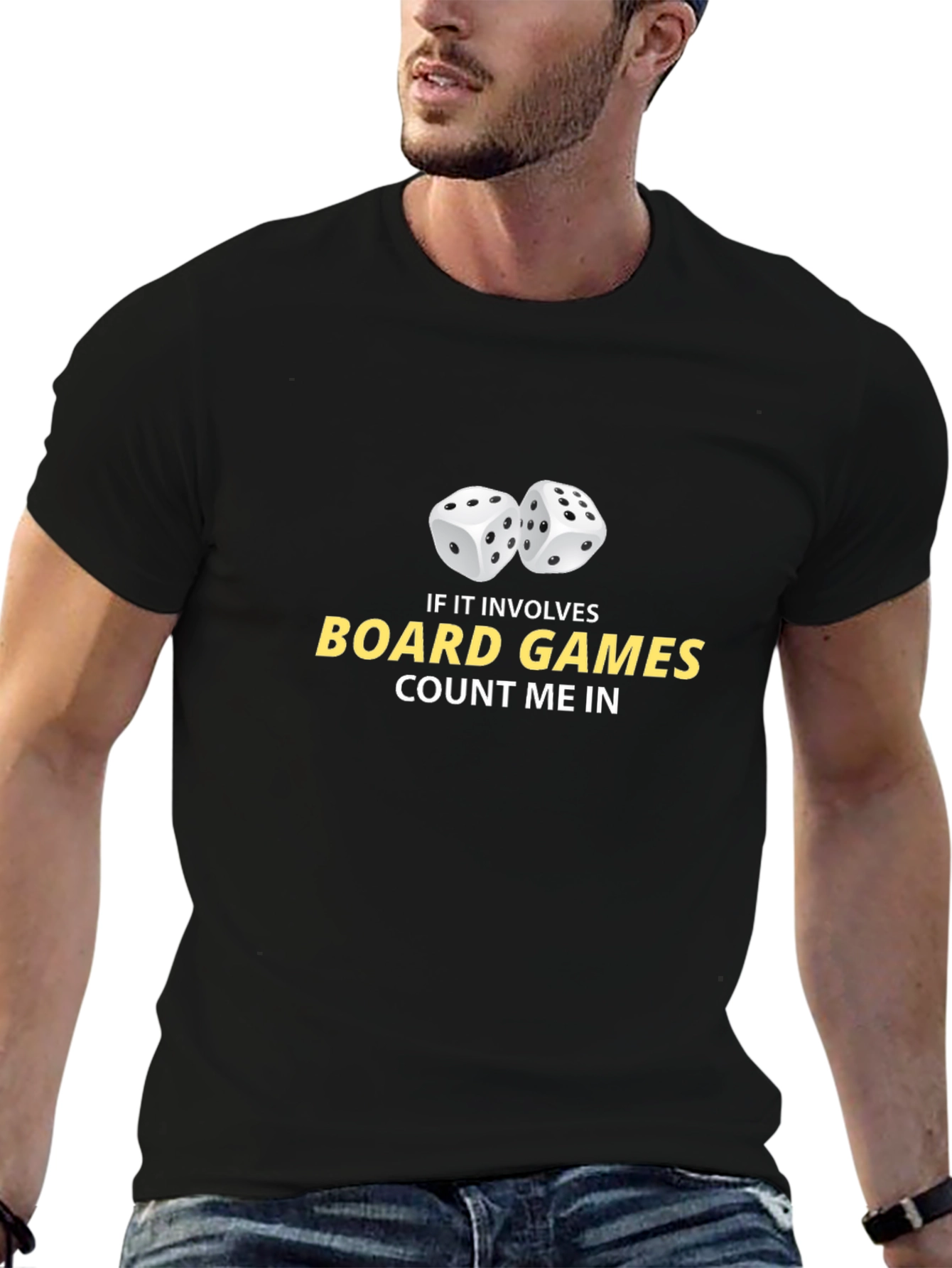 Board Games Dice Graphic Tee - Count Me In