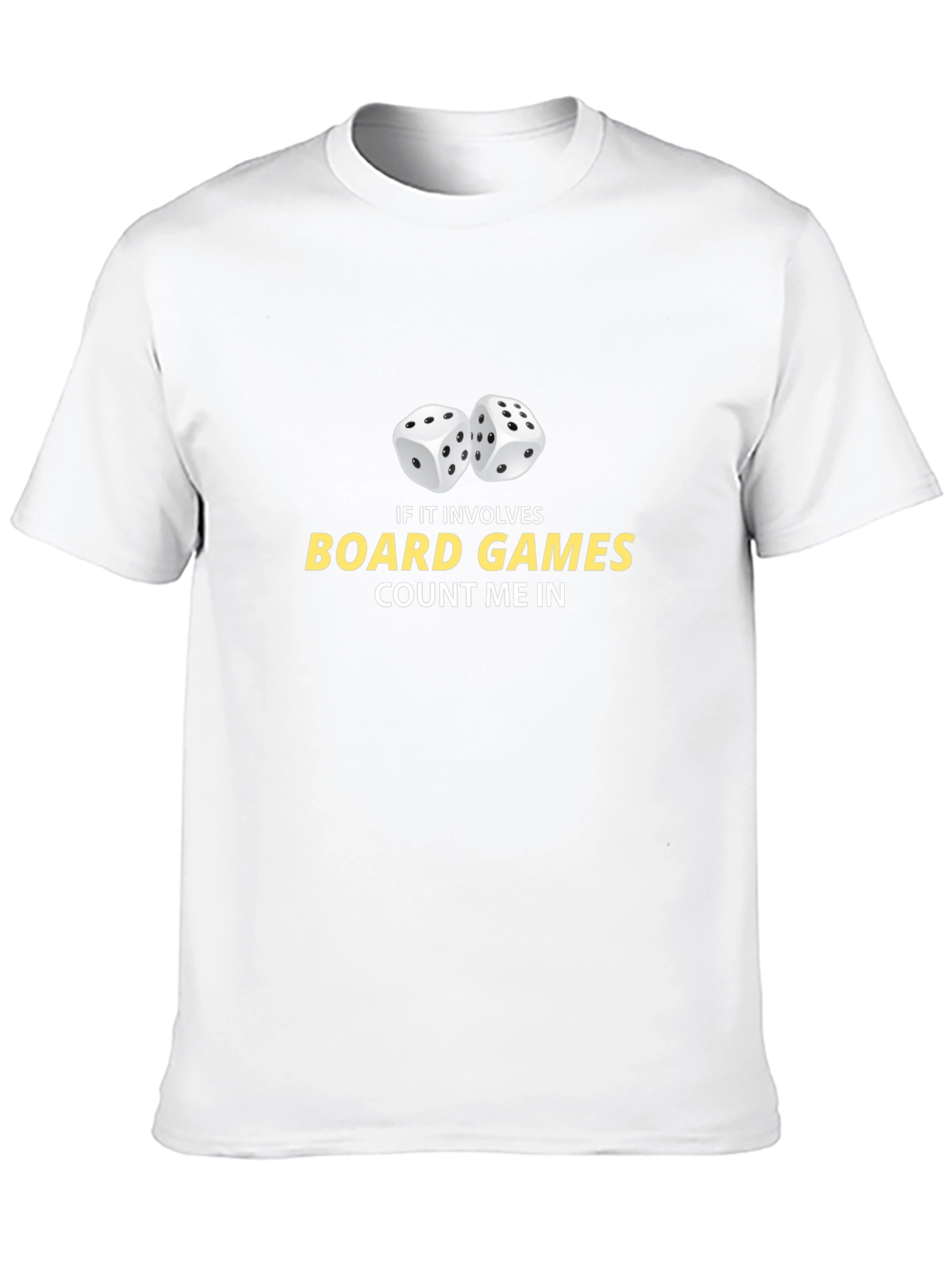 Board Games Dice Graphic Tee - Count Me In