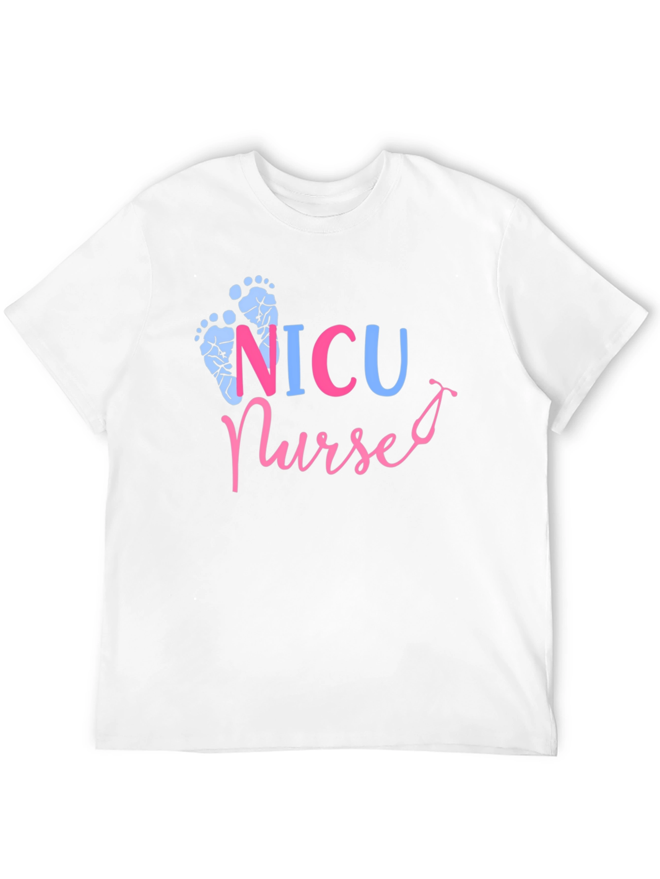 NICU Nurse Graphic Tee - Unisex Black T-Shirt