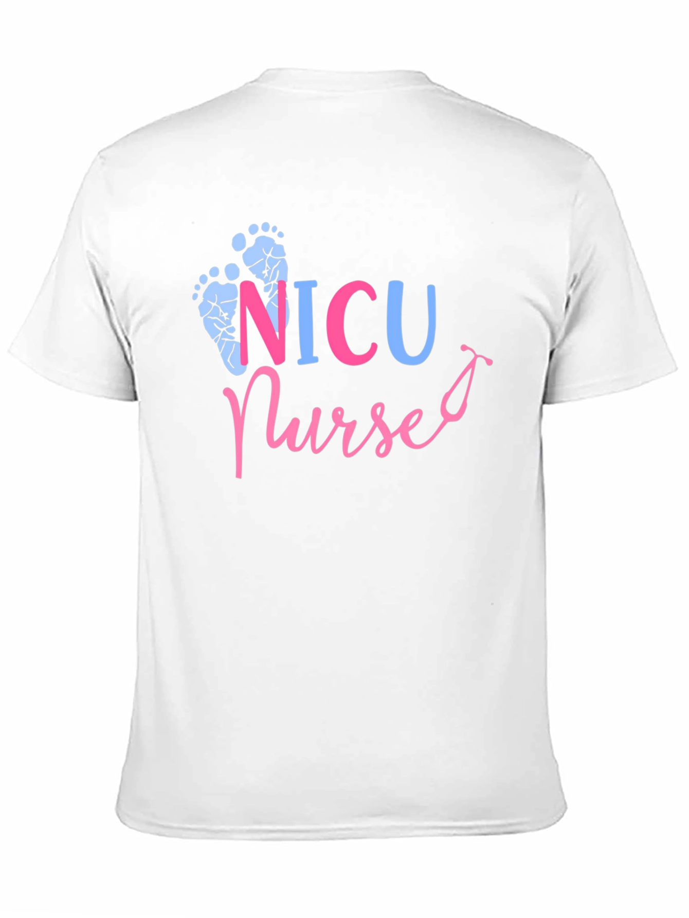 NICU Nurse Graphic Tee - Unisex Black T-Shirt