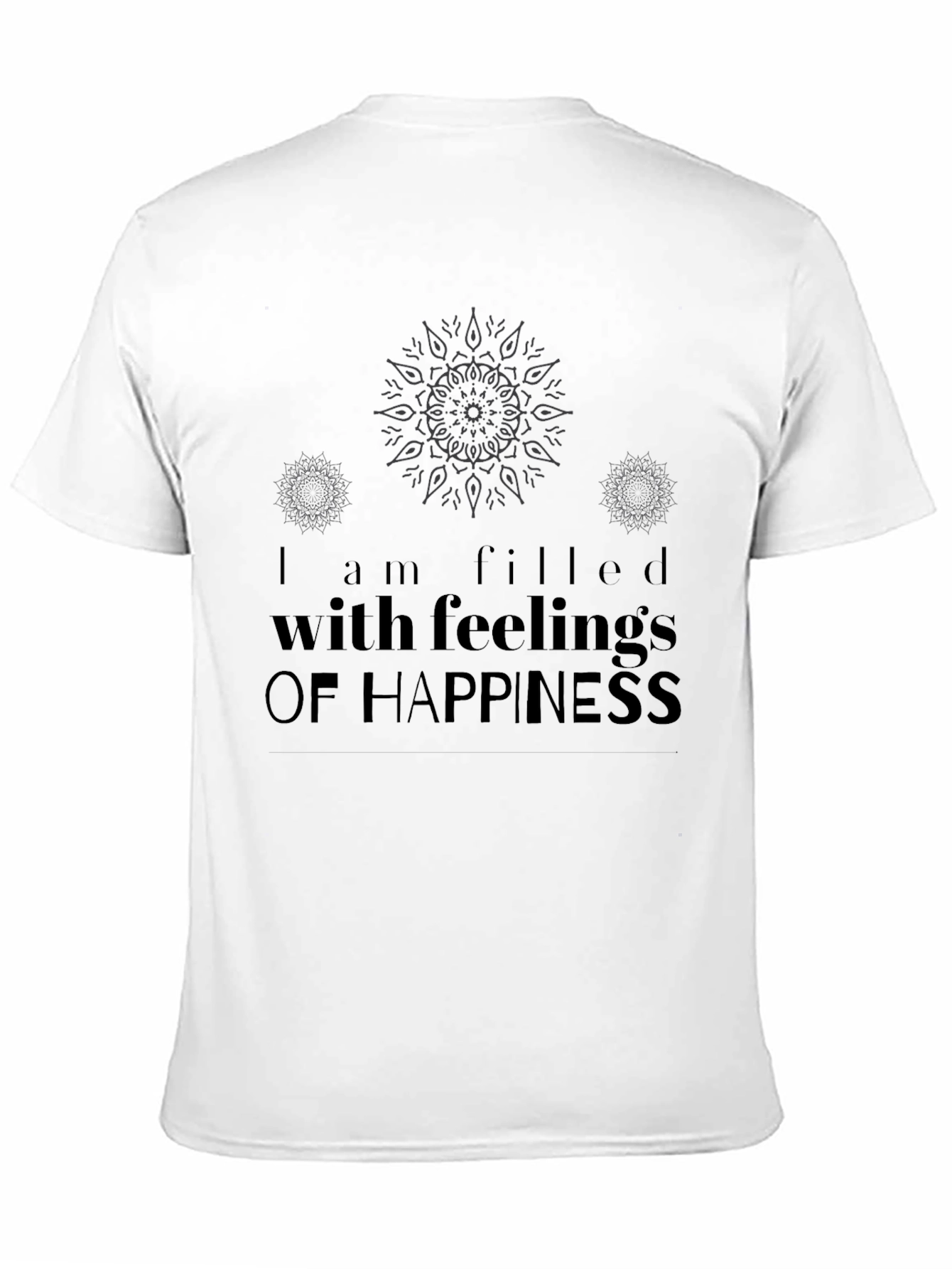 Happiness Graphic Tee - Stylish Comfort