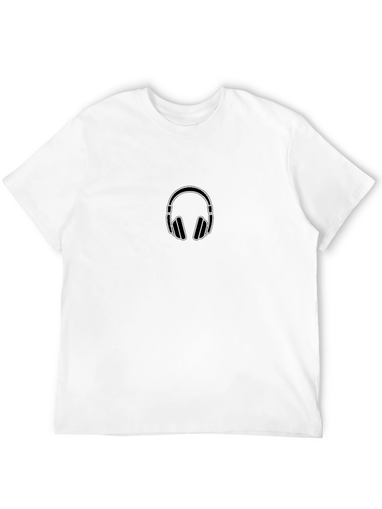 Headphones Graphic T-Shirt - Stylish Comfort